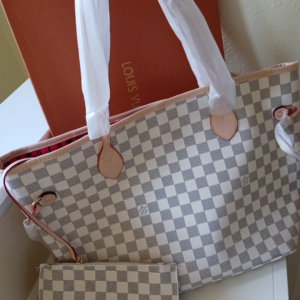 LV Neverfull Damier Azur GM