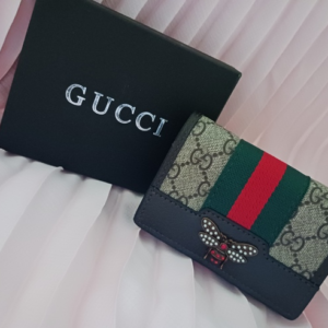 Gucci trifold wallet